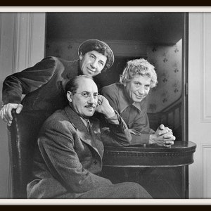 Vintage Historic Reproduction Photo Marx Brothers Movie Poster  PHoto Unframed