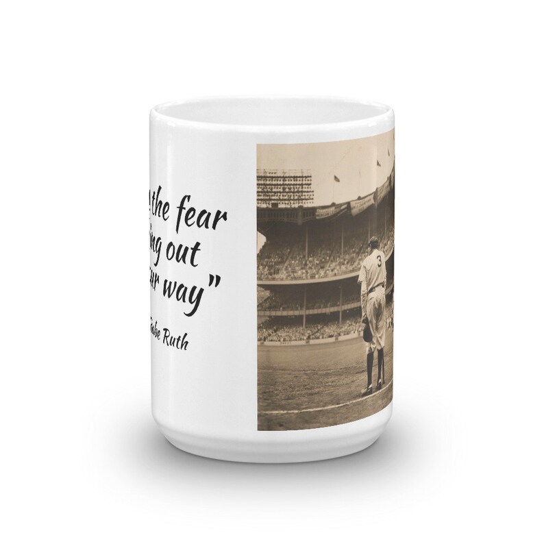 Vintage Historic Reproduction Photo Babe Ruth Mug, Vintage Baseball ...