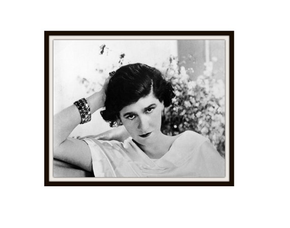 Vintage Reproduction Photo Coco Chanel 1920 Photo Unframed 5 