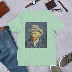 Vincent Van Gogh Self Portrait Short-Sleeve Unisex T-Shirt