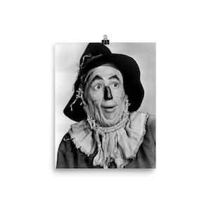 Wizard of Oz Scarecrow Reproduction Photo Movie Poster&lt;