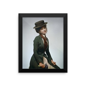Audrey Hepburn Eliza Doolittle "My Fair Lady"  UNFramed Poster, Hepburn UNFramed Movie Poster