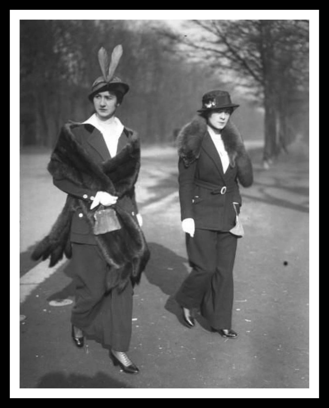 Vintage Historic Reproduction Photo French Fashion Ladies - Etsy