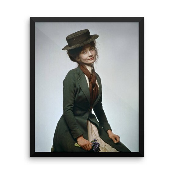 Eliza Doolittle Audrey Hepburn ART PRINT My Fair Lady Quote Musical Gift