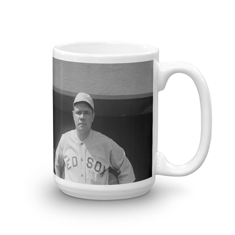 Vintage Historic Reproduction Photo Babe Ruth Mug, Vintage Baseball ...