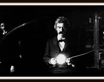 ニコラ・テスラの肖像 - ヴィンテージ写真の高品質復刻版 - Etsy 日本
