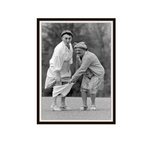 Vintage  Reproduction Funny Old Ladies with Underwear Photo   Unframed, 5 x 7&quot; Photo, Old Women and Bloomers