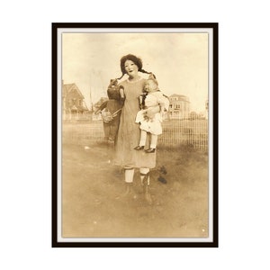 Spooky Halloween Vintage Historic Reproduction Photo Halloween   Unframed, Halloween Wall Decor, Vintage Photo
