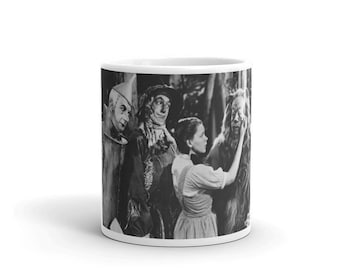 Wizard of Oz Cast Mug, Wizard of Oz, Vintage Movie Image, Vintage Movie Cup