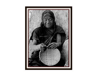 Cesta de reproducción vintage Weaver Photo Sin enmarcar, 5 x 7" u 8 x 10"