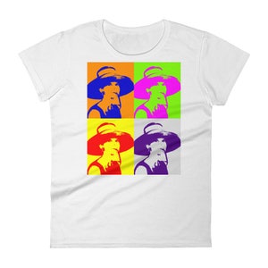 Audrey Hepburn Pop Art Women&#39;s Short Sleeve T-shirt, Hollywood T-shirt, Vintage Hollywood,
