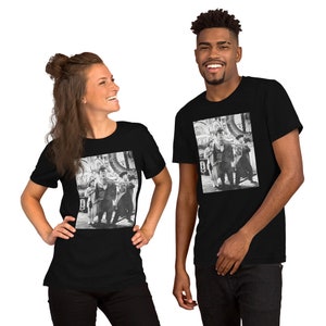 Coney Island 1917 Silent Film Vintage Hollywood Image Unisex t-shirt, Vintage Image Shirt, Hollywood T-shirt