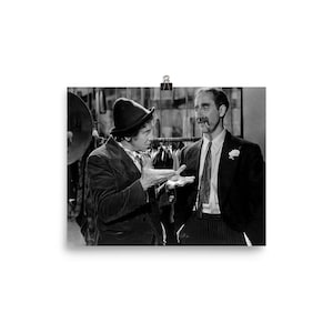The Marx Brothers Vintage Movie Photo Poster, Photo paper poster, Vintage Photo Poster Unframed