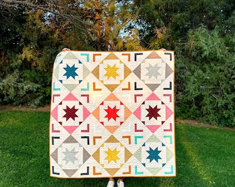 Hatchling Quilt Pattern: Beginner Friendly, Modern Design