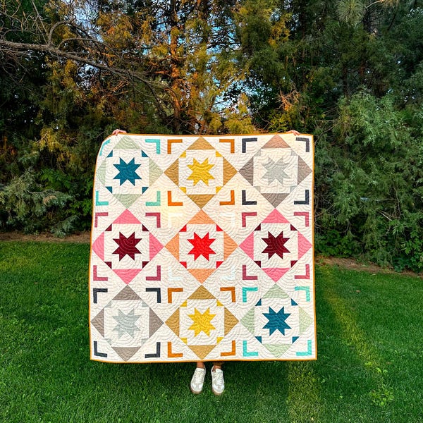 Hatchling Quilt Pattern: Beginner Friendly, Modern Design