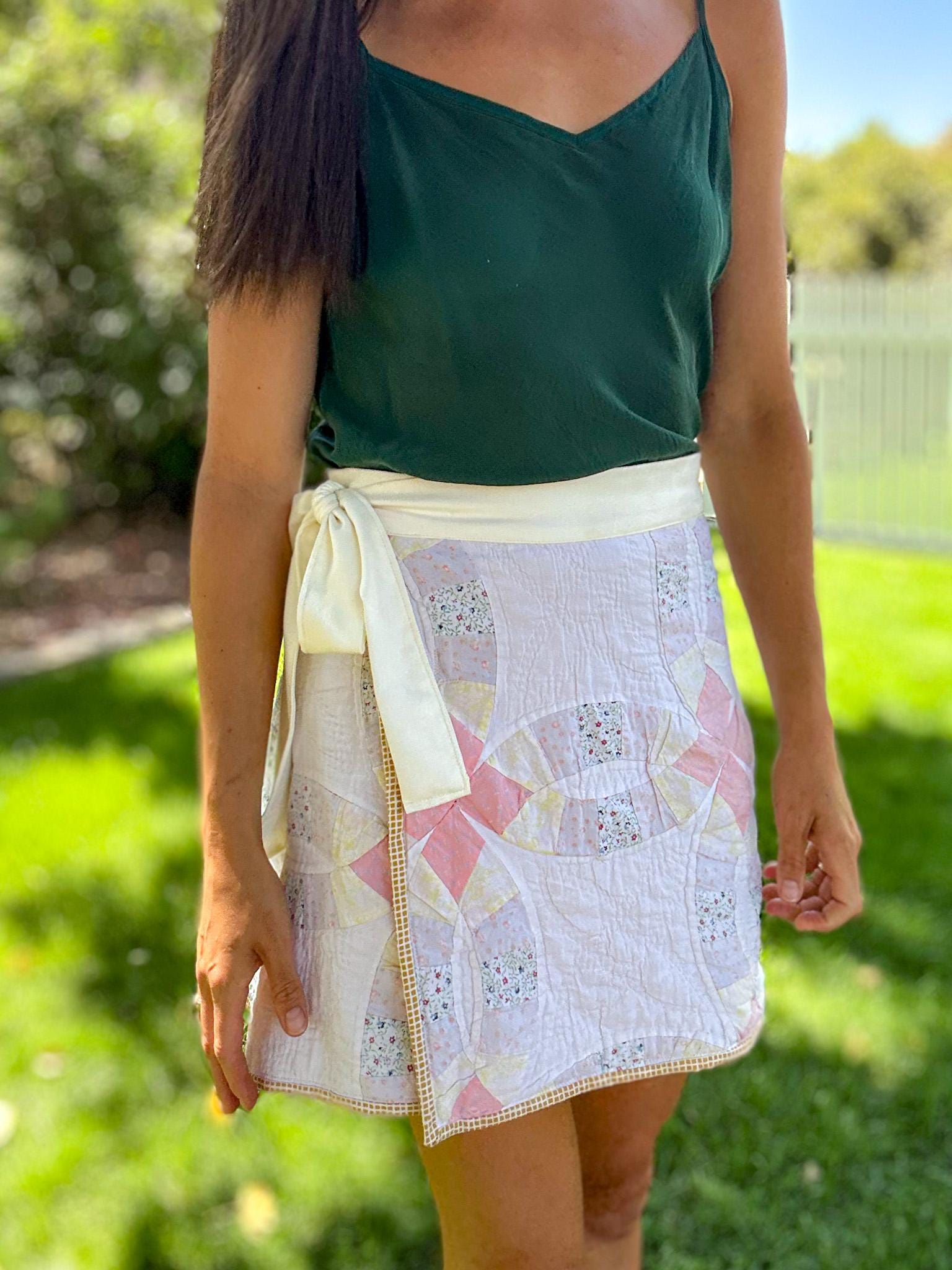 Vintage Wrap Skirt