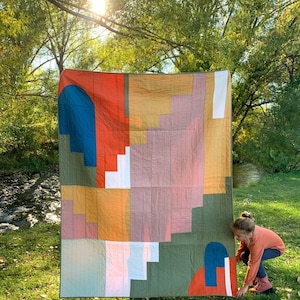 Adobe Quilt Anleitung: Southwestern Desert Hues (PDF)