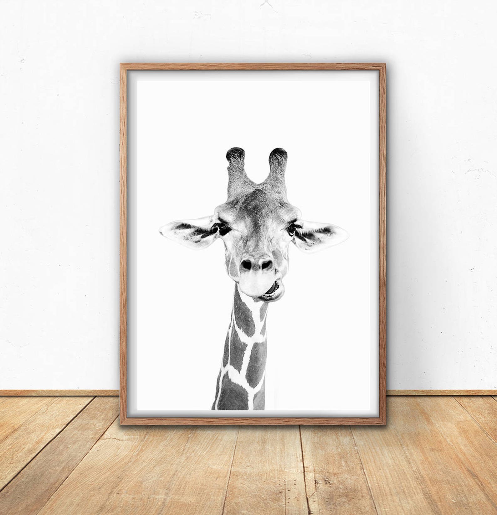 Giraffe Wall Art Digital Poster Download Printable Art - Etsy
