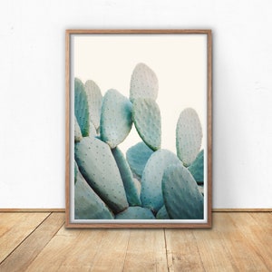 Cactus Print, Digital Download, Printable Wall Art, Boho, Nursery Decor, Home Decor, Cactus, Printable, Large Wall Art, Digital Art