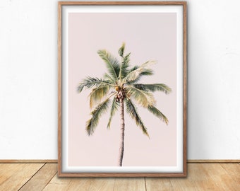 Tropical Palm Tree Digital Print