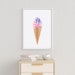 Ice-cream Print Printable Wall Art Girls Room Decor Kitchen - Etsy