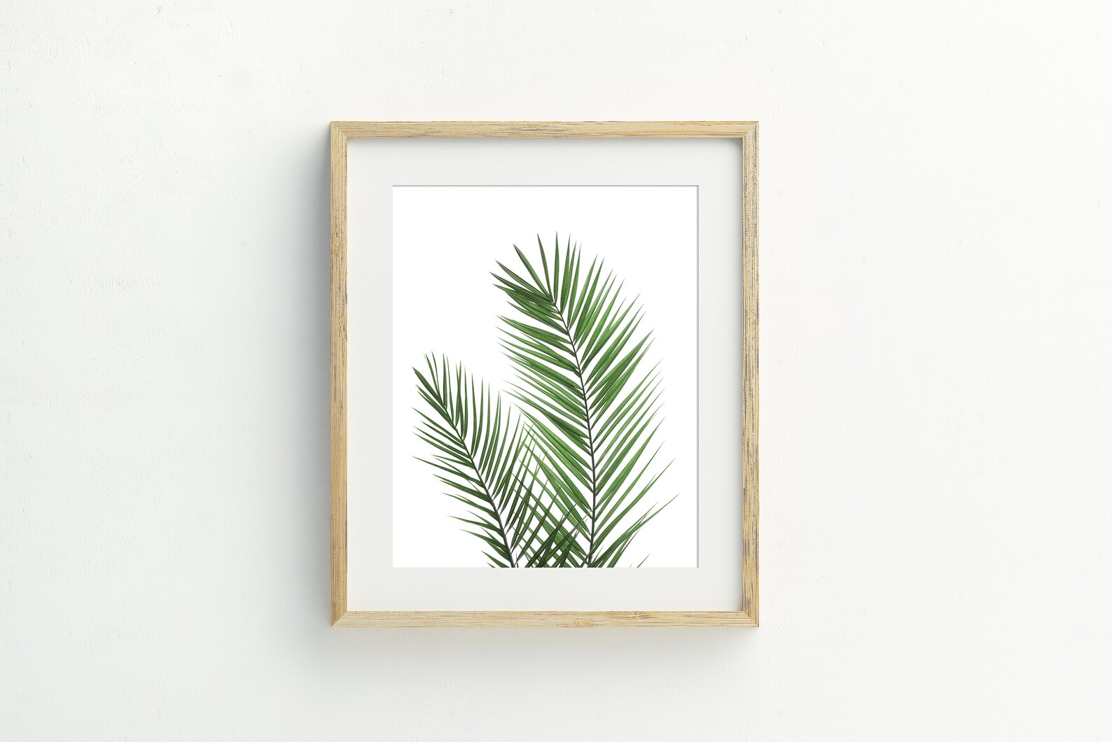 Palm Leaves Wall Art Digital Download Tropical Prints Boho | Etsy
