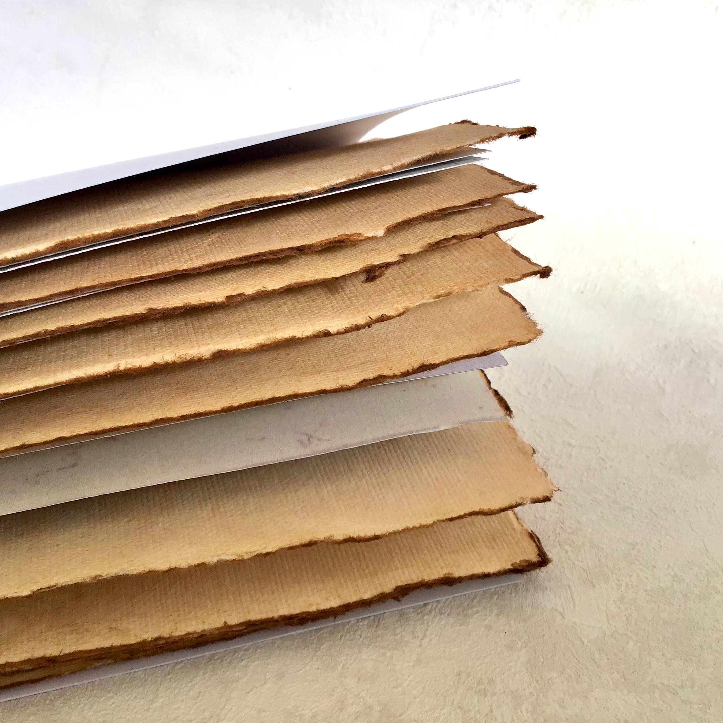 【超特価】 Handmade With Journal Junk Handmade Paper Paper Mixed and 文房具・ステーショナリー