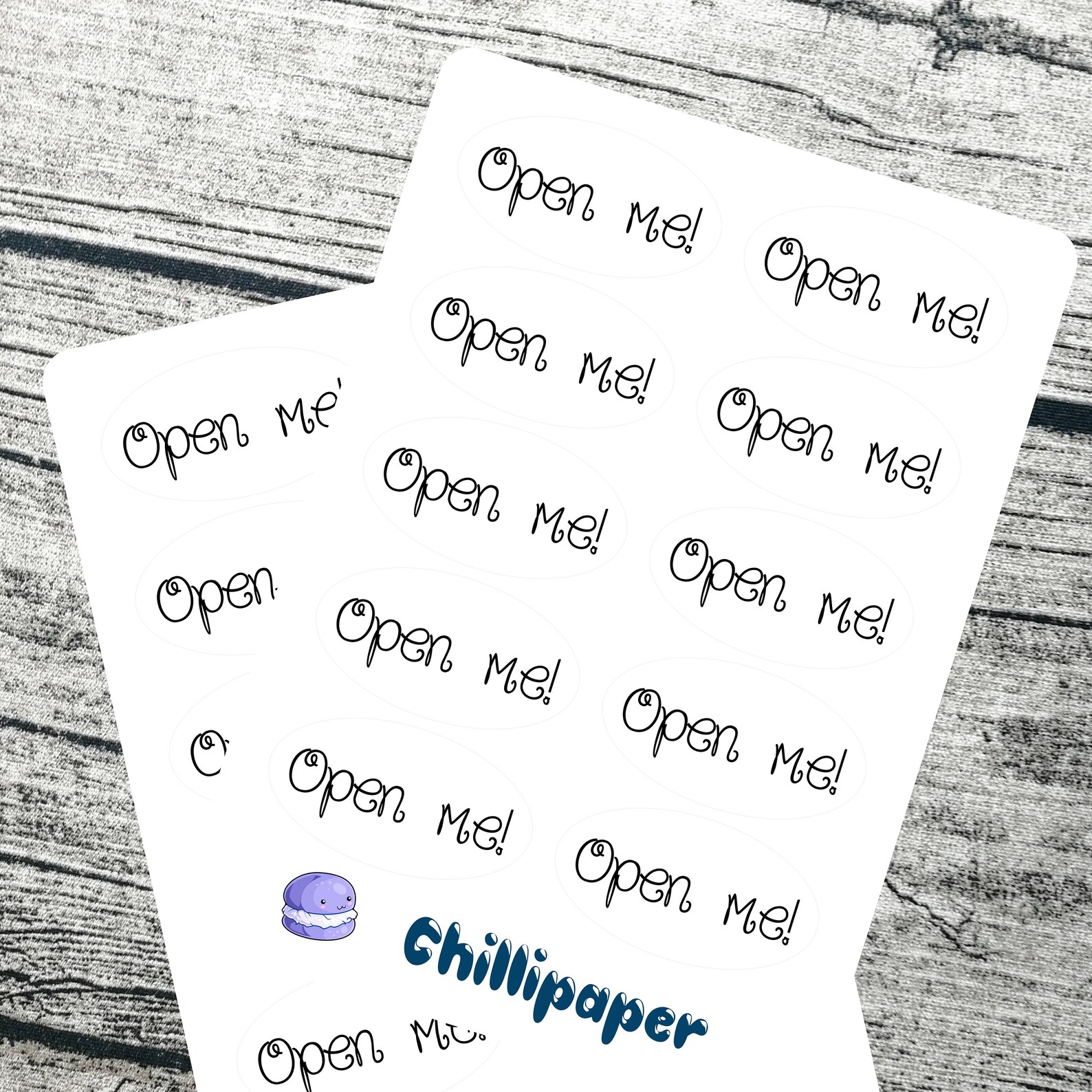 Sticker Open Me 80 Open Me Stickers. Open Me Seals. Open Envelope Seals. Open Me ...