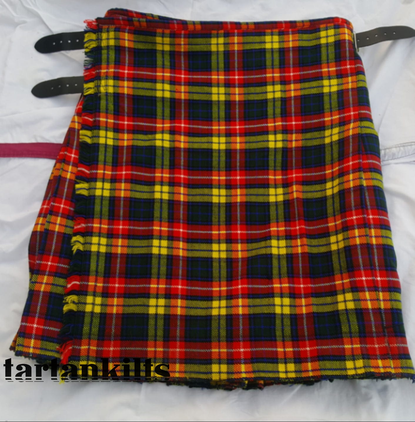 Image of Sale Buchanan Tartan Kilt Custom Made Size Length