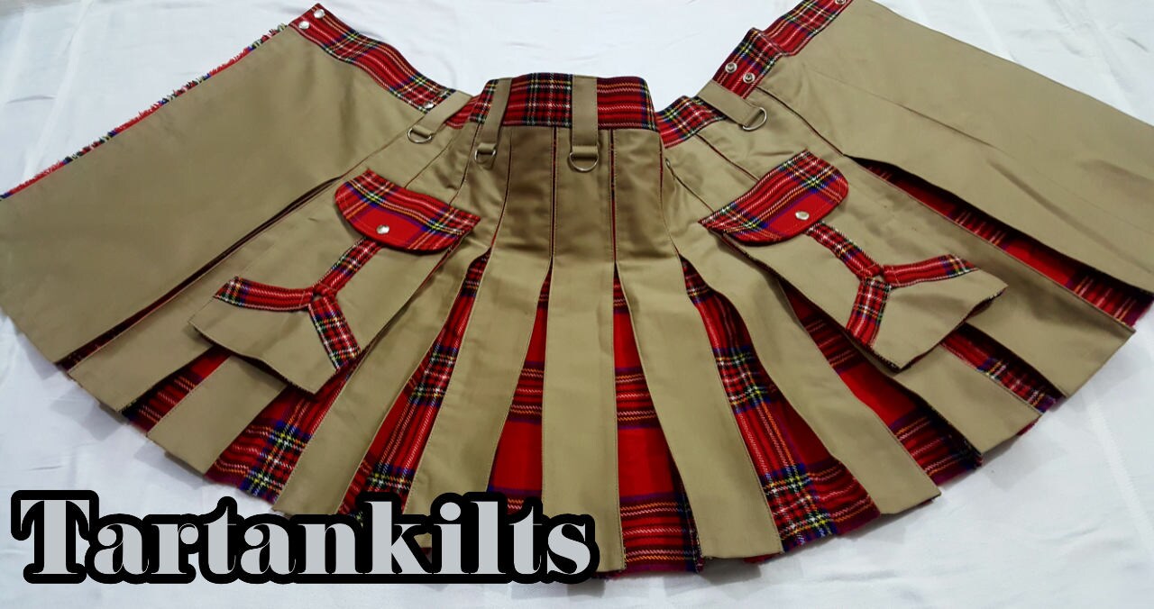 Image of New Edition Royal Stewart Hybrid Kilt Custom Made