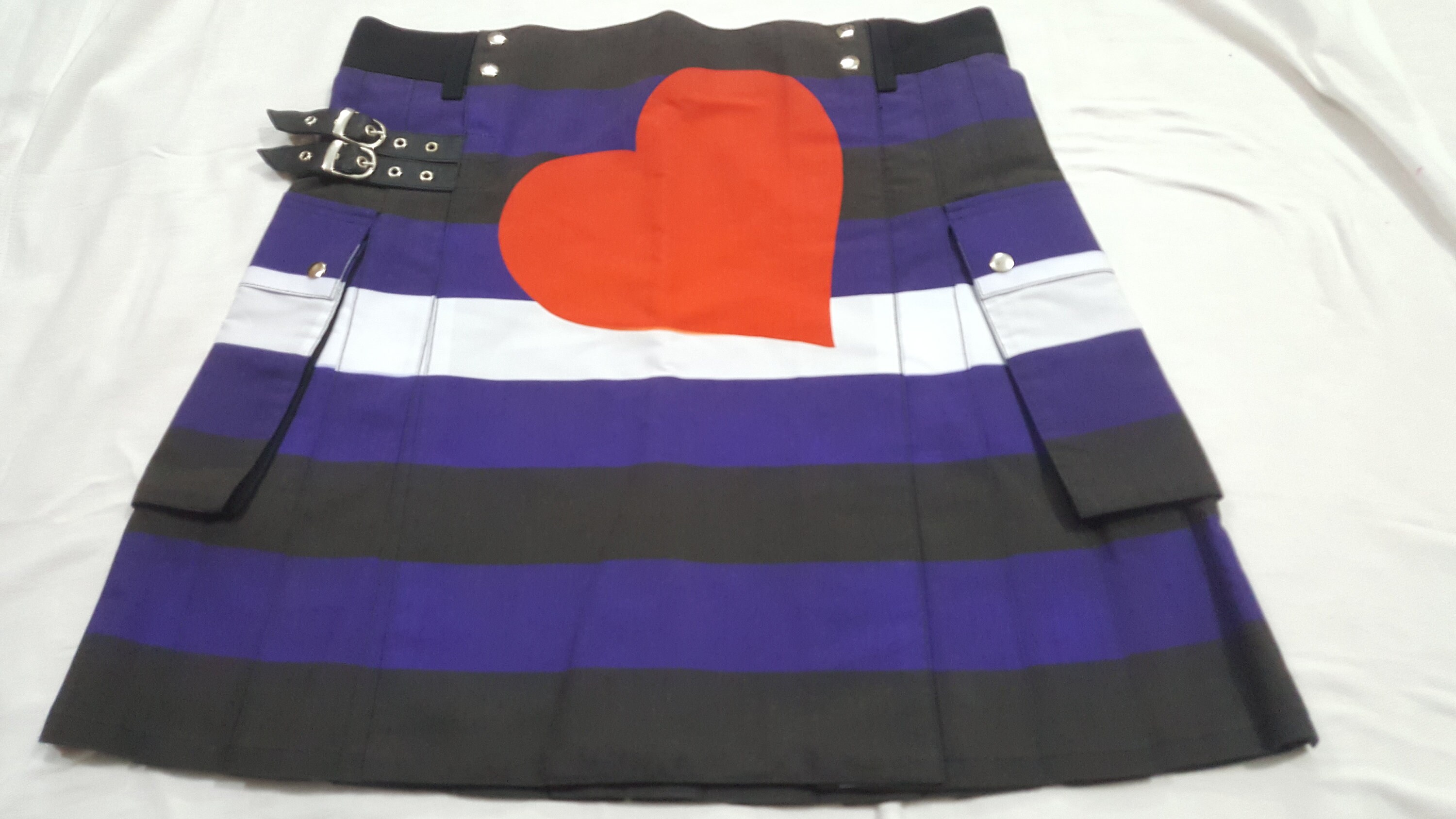 Image of Leather Pride Bear Man Kilt | Modern Kilts For Men Sale Utility Kilt