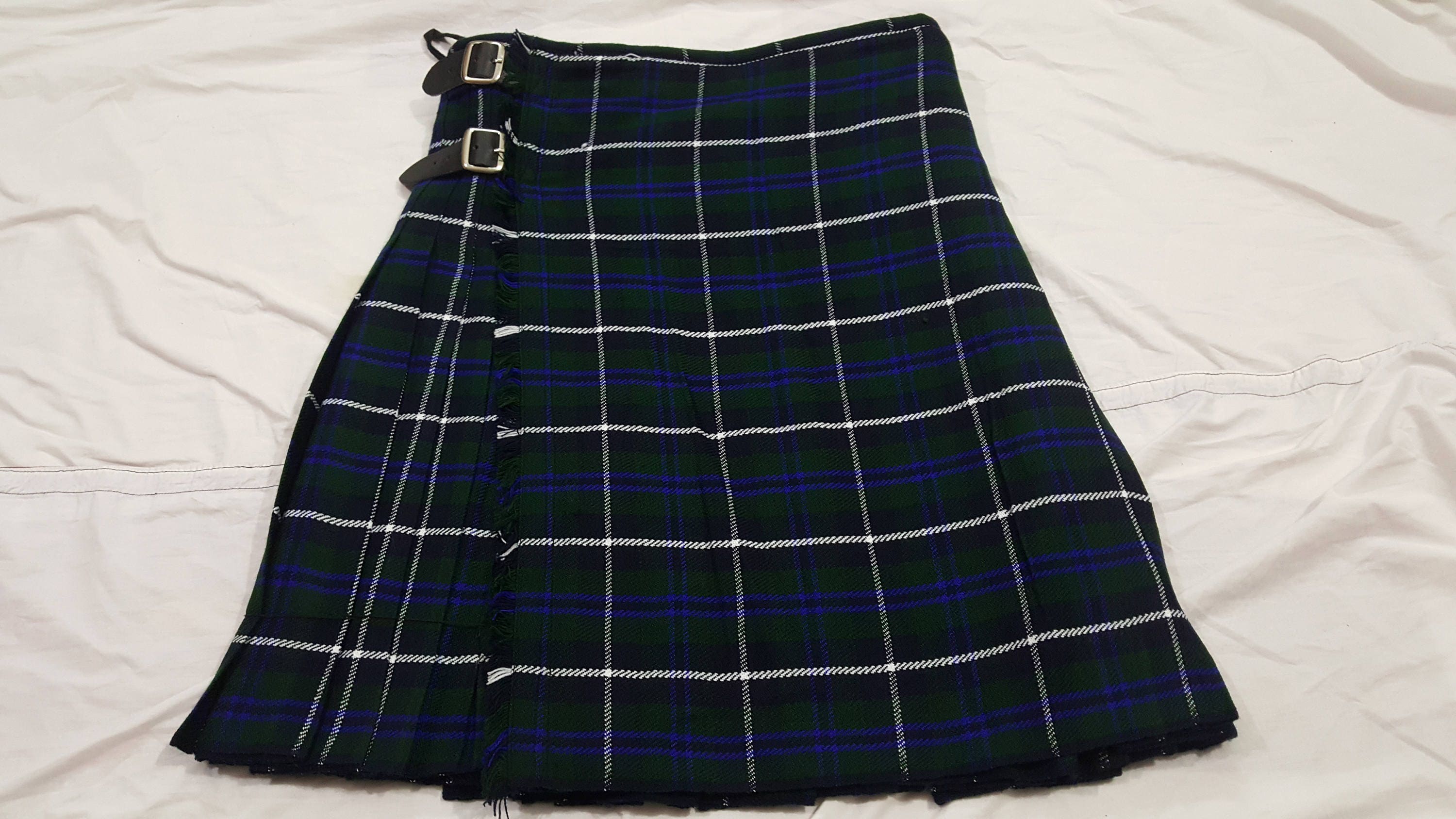 Image of Sale Douglas Tartan Kilt Custom Made Size Length