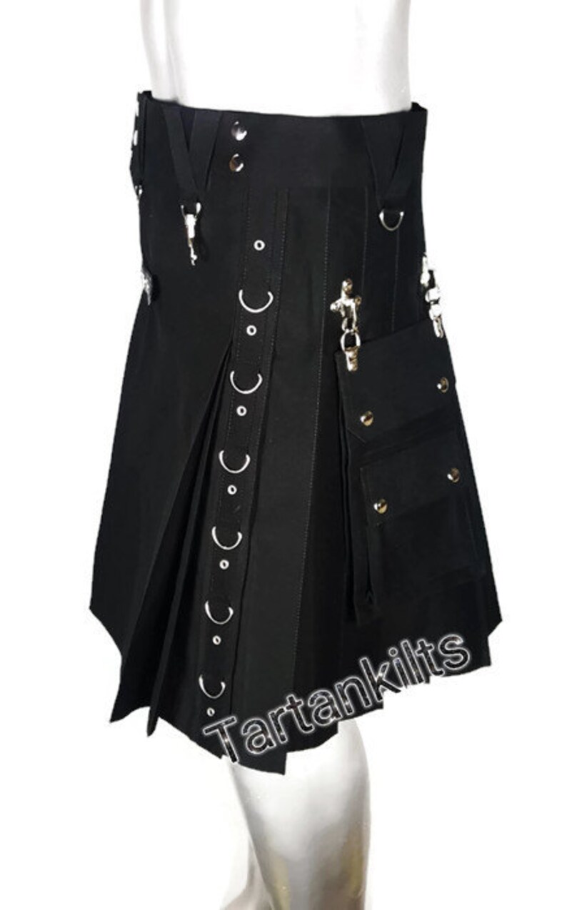 Fashion UTILITY KILT Detachable Pockets Custom Size Available Etsy