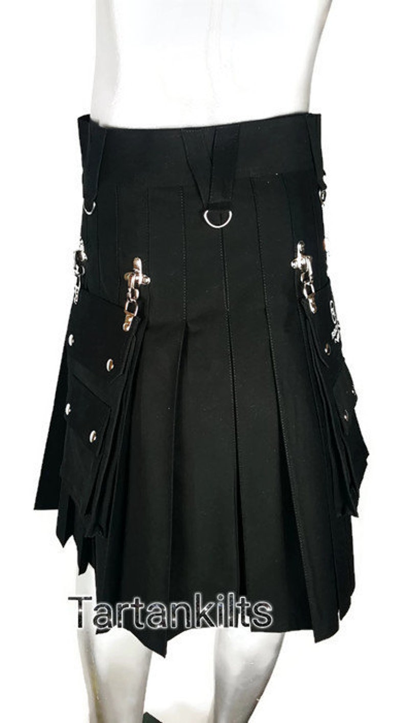 Fashion UTILITY KILT Detachable Pockets Custom Size Available Etsy