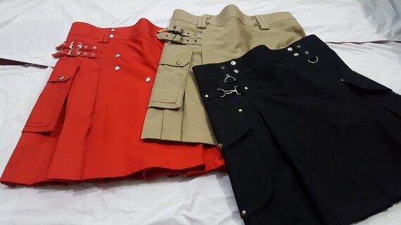 khaki kilts