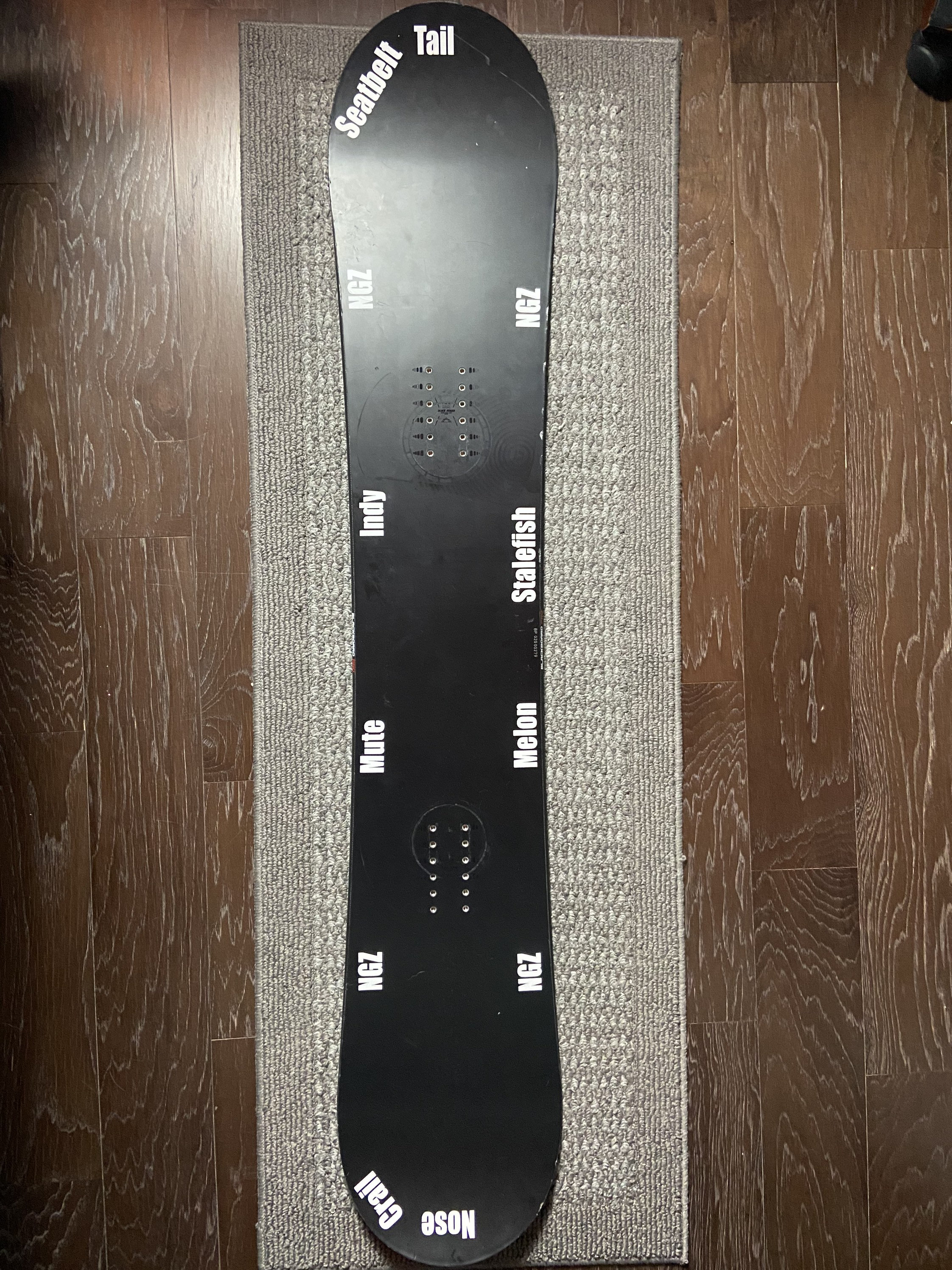 Snowboard Grab Map — Buckhouse Industries