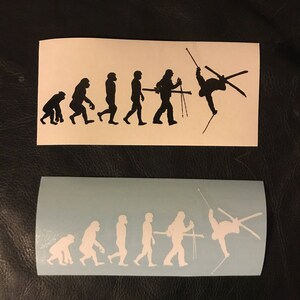 Skiing Evolution Merch zdjęcie 3