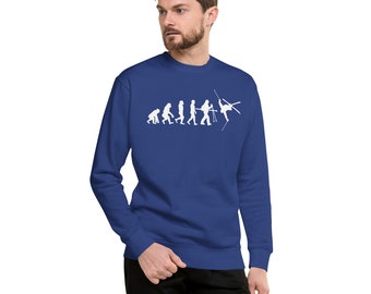 Ski Evolution Sweater - White LOGO