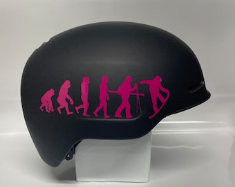 Pinker Snowboard Aufkleber