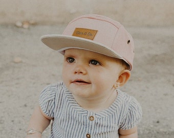 baby boy flat bill hats