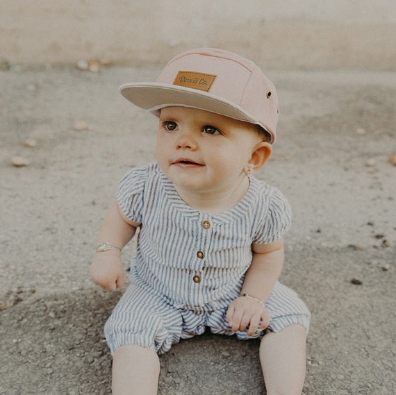 baby 5 panel hat