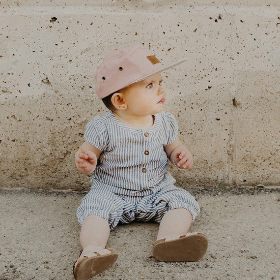 Baby Snapback Hat Flat Brim Infant 