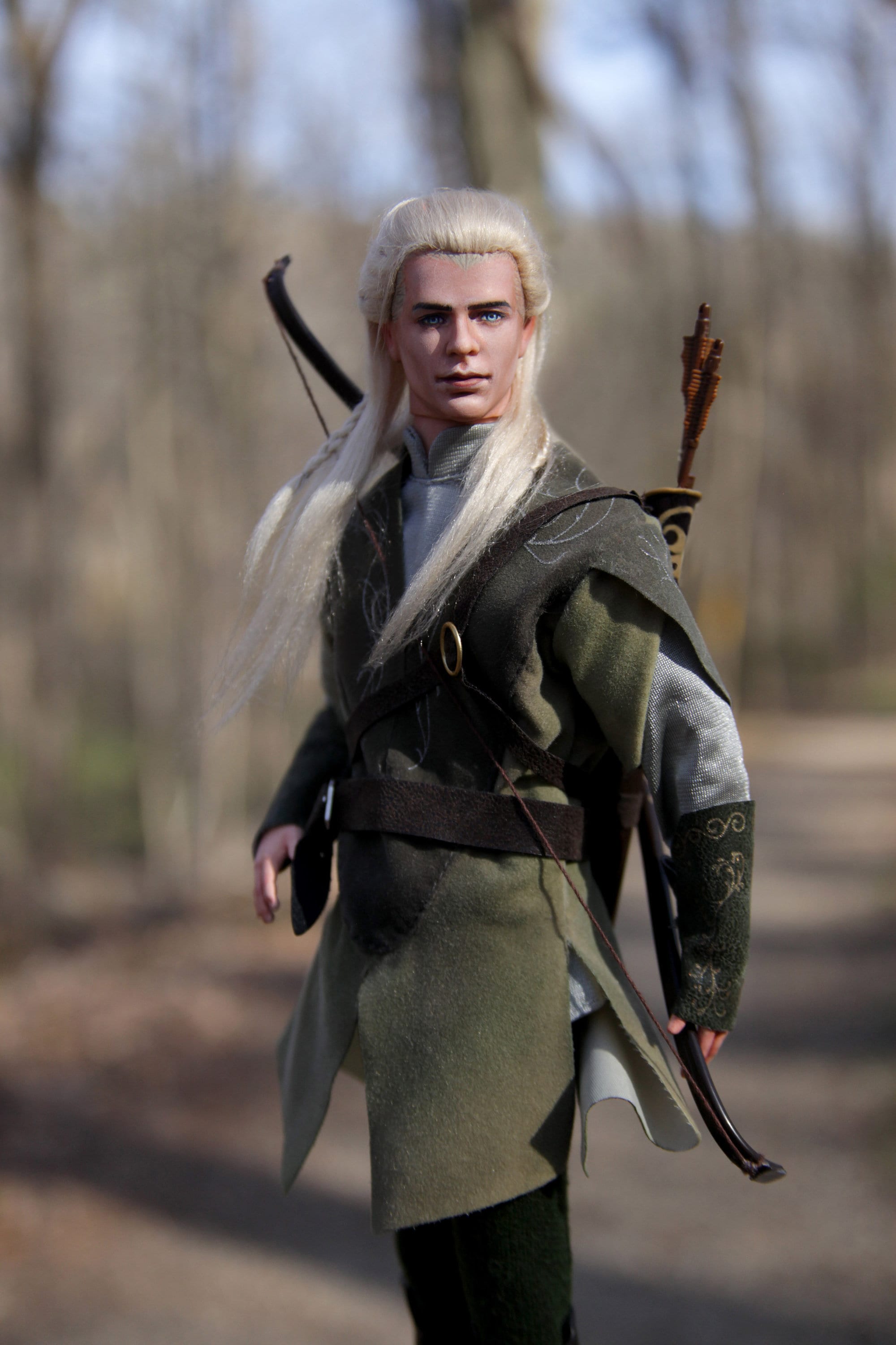 Custom Legolas Ken Doll figure lord of the Rings Etsy Australia