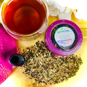 Spiced Elderberry Echinacea  Organic Immunity Support Loose Leaf Tea