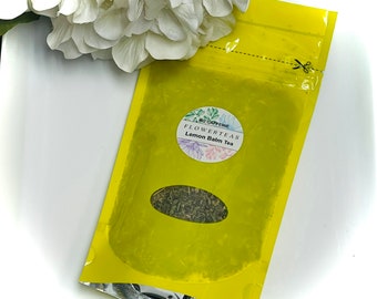 Lemon Balm Herbal No Caffeine Loose Leaf Tea