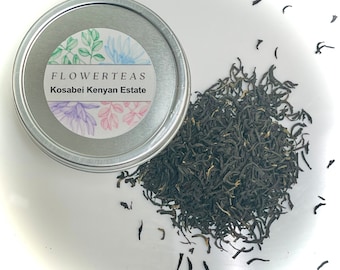 Kenya Kosabei Estate Black Long Needle Loose Leaf Tea Africa