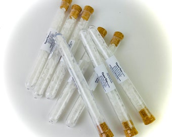 Rock Sugar Crystal Candy in Test Tube