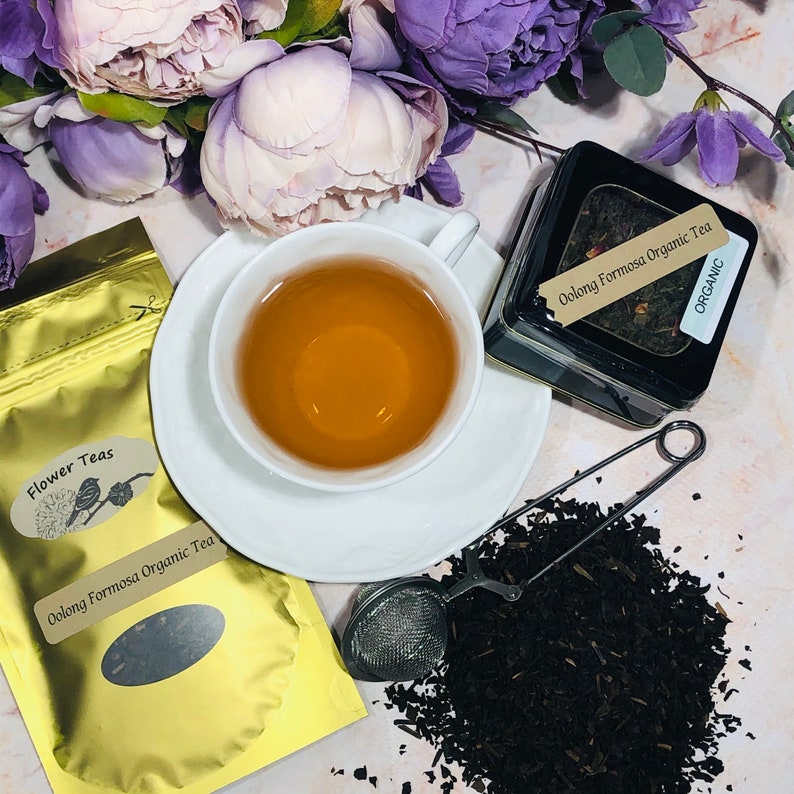 Oolong Formosa Organic Loose Leaf Tea 1 Oz Pouch or Tin With Etsy