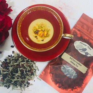 Red Iron Goddess Oolong losse thee citroengras hibiscus