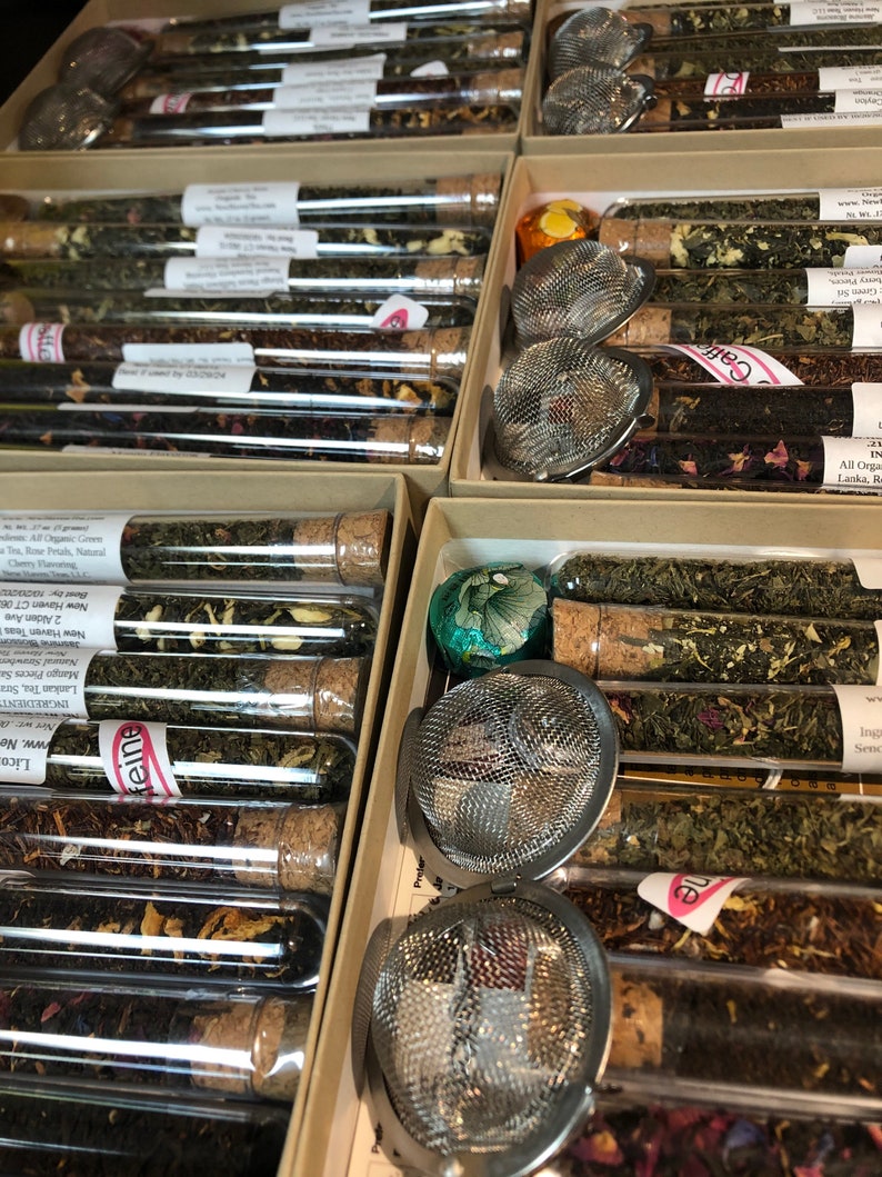 8 Assorted Blends Loose Leaf Tea Sampler Gift Set or Choose No Etsy